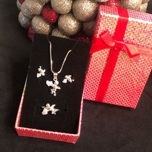 Kids jewelry set 925/SS (great gift 🎁 for🎄)